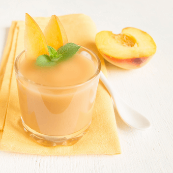 Banana, Peach & Vanilla Smoothie