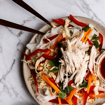 Vietnamese Chicken Noodle Salad